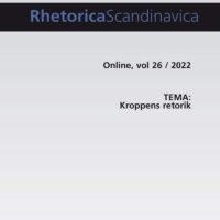 Rhetorica Scandinavica #84, vol 26 / 2022