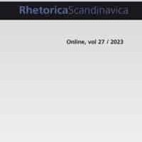 Rhetorica Scandinavica #85, vol 27 / 2023