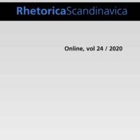 Rhetorica Scandinavica #80, vol 24 / 2020